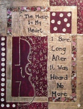 Sold: Music 
~ 3' x 4'