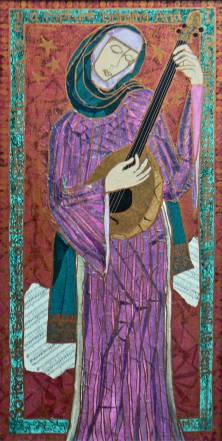 Private Collection: 
Lute Player ~ 4' x 2'