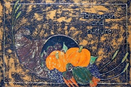 Donated: Cornucopia ~ 3' x 2.5'