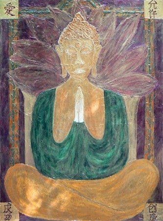 Sold: Buddha 
~ 3' x 4'