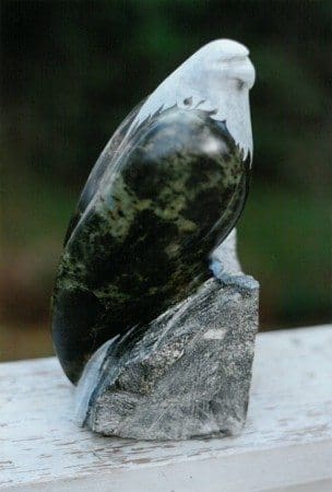 Sold: Eagle 
Brazilian Soapstone 
~ 12" 7"