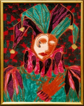 Donated: Jester 
~ 2' x 3'