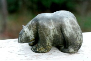 Sold: Bear ~ Brazillian Soapstone 
~ 12" x 7"